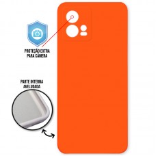 Capa Motorola Moto Edge 30 Fusion - Cover Protector Laranja